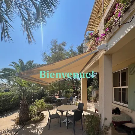 Villa Authentique Le Cactus Entierement Renovee Climatisee Proche Des Plages Du Centre Du Lavandou Et Du Supermarche